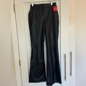 Spanx Faux Leather Flare Pants